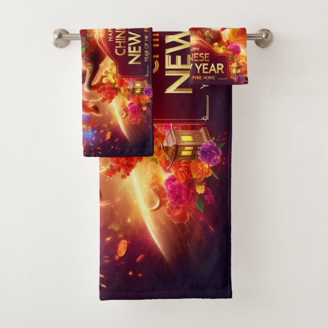 Happy Chinese New Year (Year of the Fire Horse) (In situ)