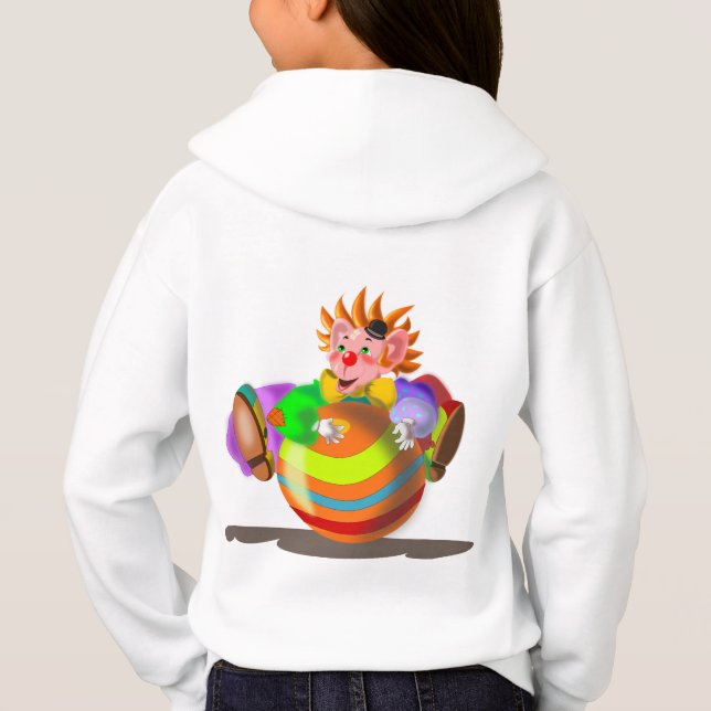 Happy Clown Hoodie Circus (Reverso)