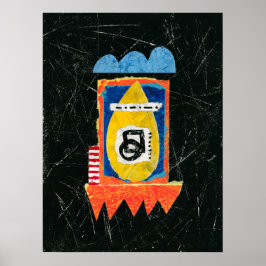 Happy Cry Poster Wall Art - Arte abstracto