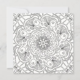 Happy Doodles: Página de Colores del Otoño