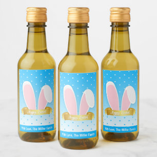 Happy Easter Bunny Ears Blue Mini Wetage Set