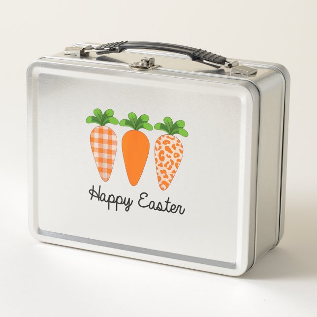 Happy Easter Carrot Cute Easter T-Shirt (Anverso)