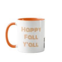 Happy Fall y tu gnome taza de café
