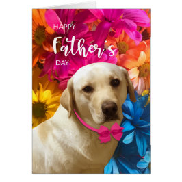 Happy Father's Day, Pet, Labrador Dog LoverCard