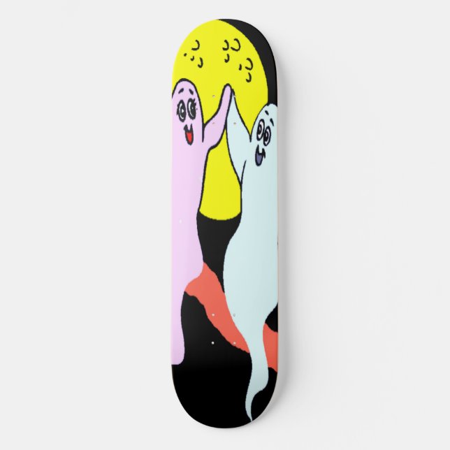 Happy Ghosts Skateboard (Anverso)