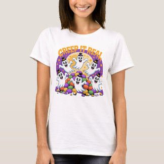 Happy Ghosts - una divertida camiseta de Halloween
