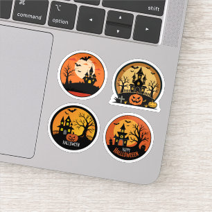 Happy Halloween Pegatina Set