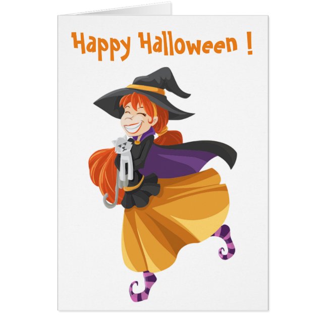 "HAPPY HALLOWEEN" WITCH (Frente)