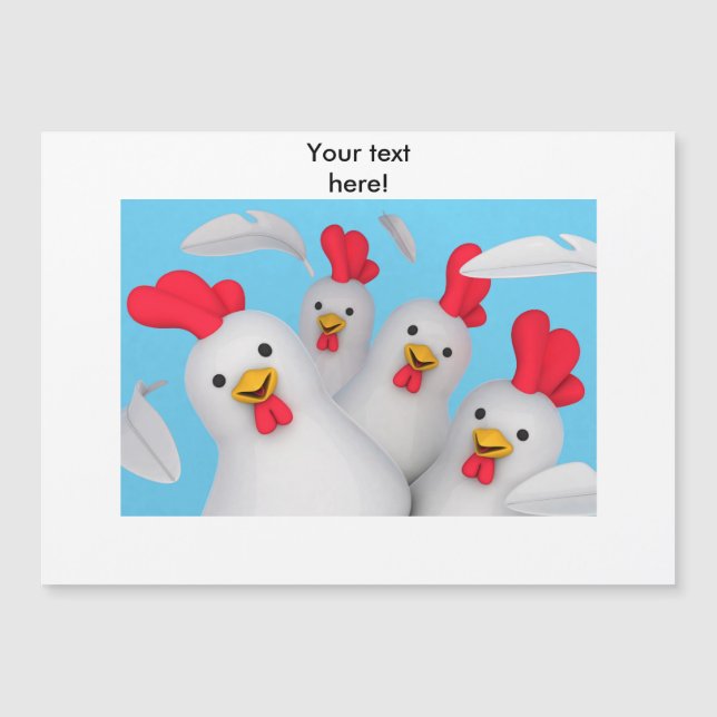 Happy hen clipart (Anverso)