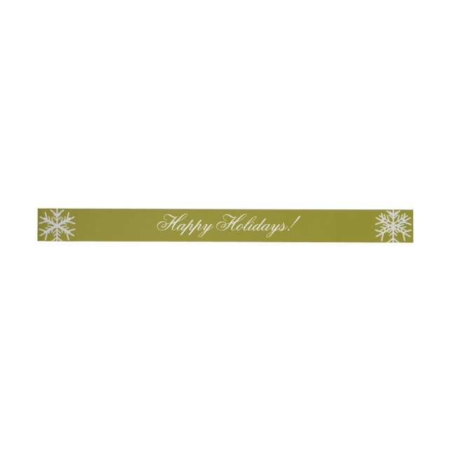 Happy Holidays! Label (Individual)