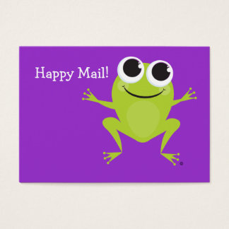 "Happy Mail" Carta de rana dulce para tus hijos.