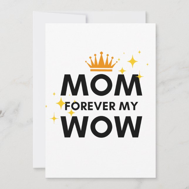 Happy mother's day greeting card (Anverso)