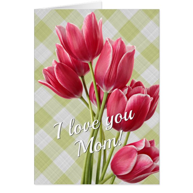 Happy Mother's Day Mom I Love You (Frente)