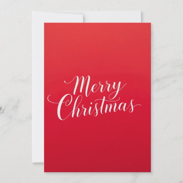 Happy New Year Merry Christmas Holiday Season Card (Anverso)