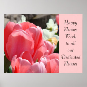 Happy Nurses Week art imprime posters dedicados
