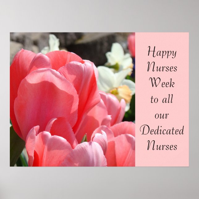 Happy Nurses Week art imprime posters dedicados (Frente)