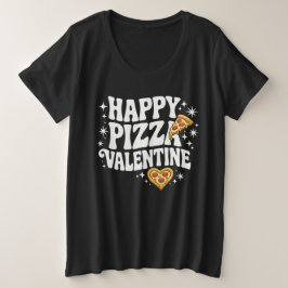 Happy Pizza Valentine Funny Pizza Love Design