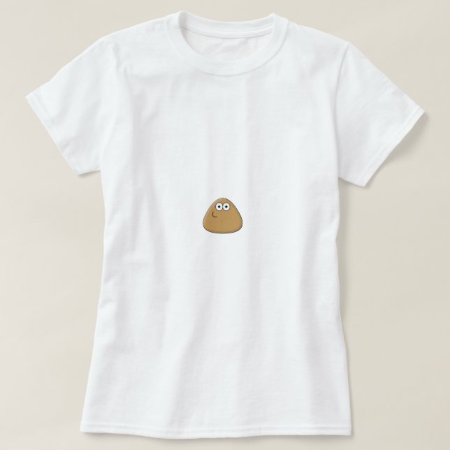 Happy Pou - Camiseta (Diseño del anverso)