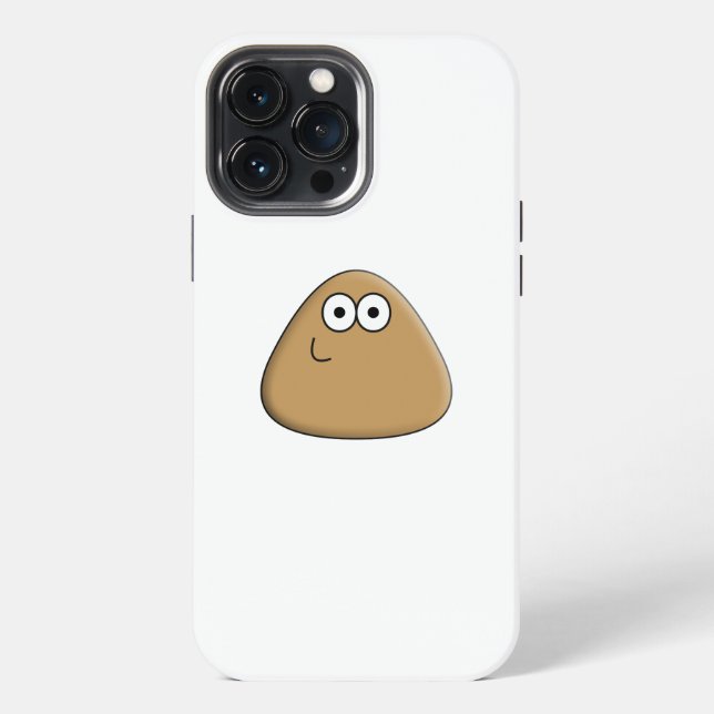 Happy Pou - Funda para iPhone 13 Pro Max (Reverso )
