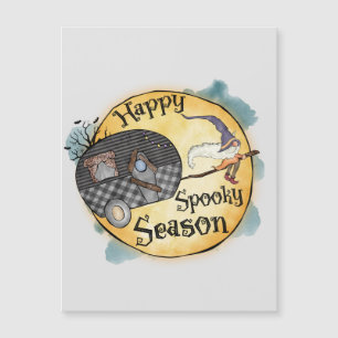 Happy Spookong Season Witch Camper Van