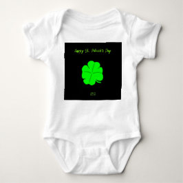 Happy St. Patrick's Day Baby Jersey Bodysuit