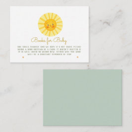 Happy Sunshine Baby Books para el bebé con tarjeta