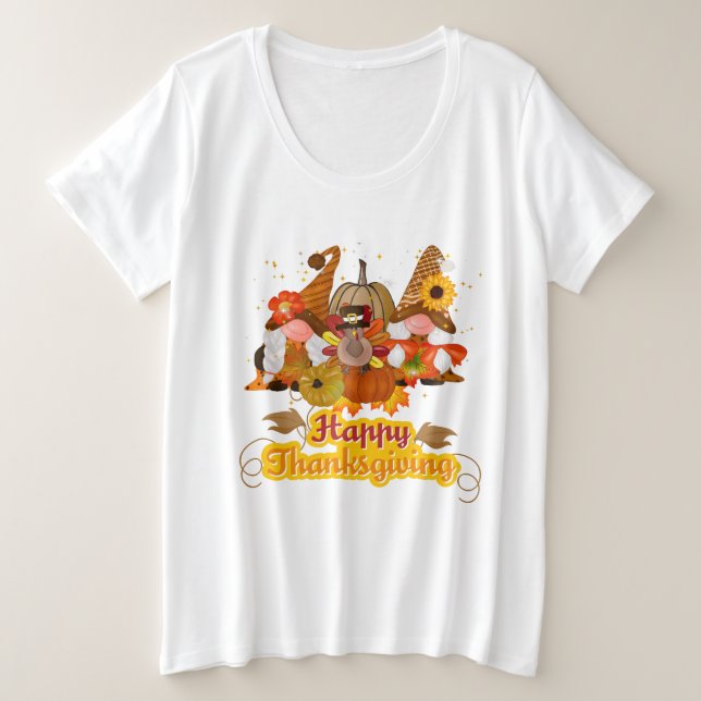 Happy Thanksgiving Gnome (Anverso del diseño)