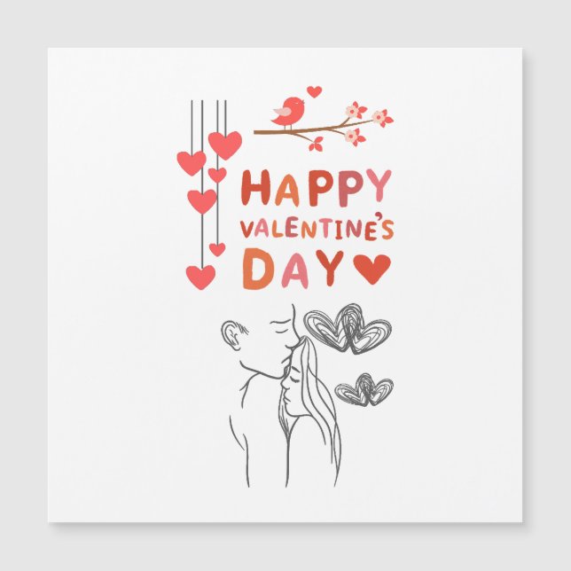 Happy Valentine’s Day – Romantic Couple (Anverso)