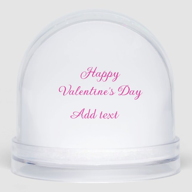 Happy Valentine's day pink text name message (Anverso)