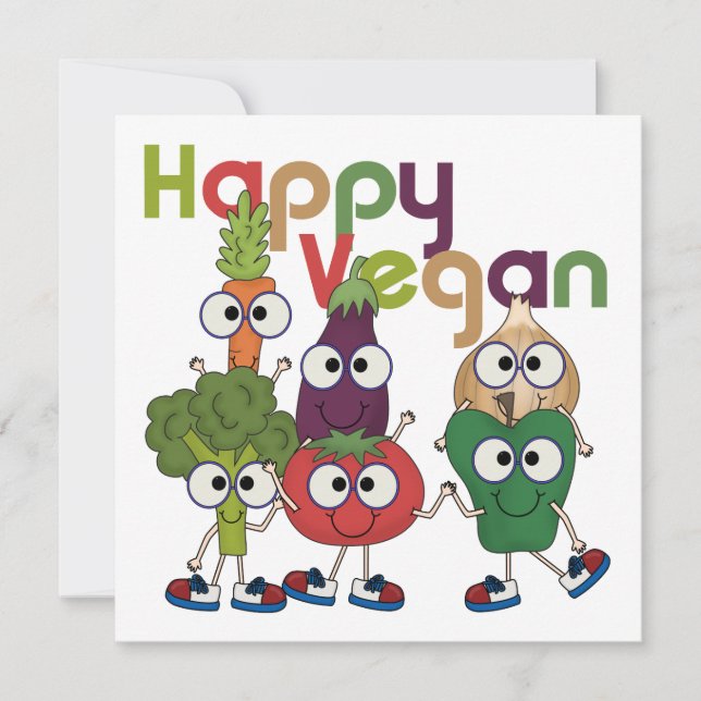 Happy Vegan (Anverso)