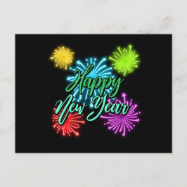 Happy Year New tarjeta postal