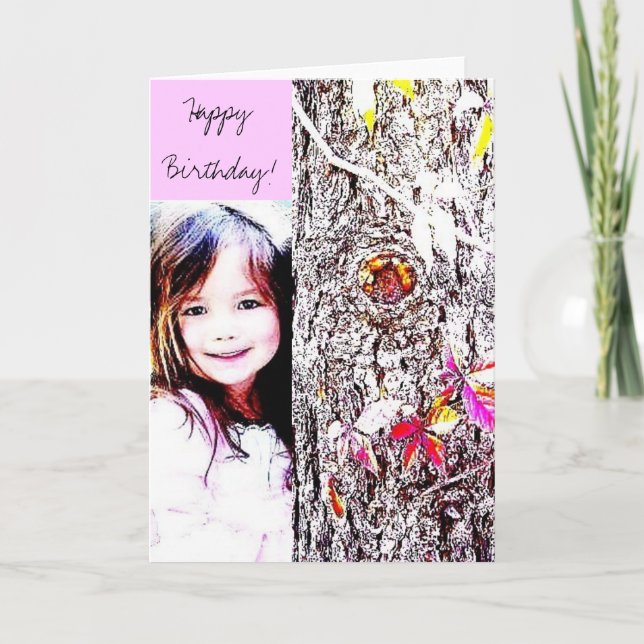 ¡HappyBirthday! tarjeta de los chicas del ~ (Anverso)