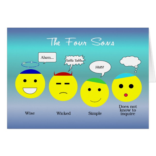 Happyface Pesach (Anverso (Horizontal))