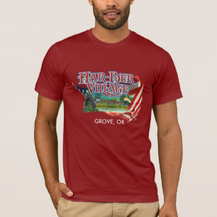 Har-Ber Village con camiseta de bandera 2