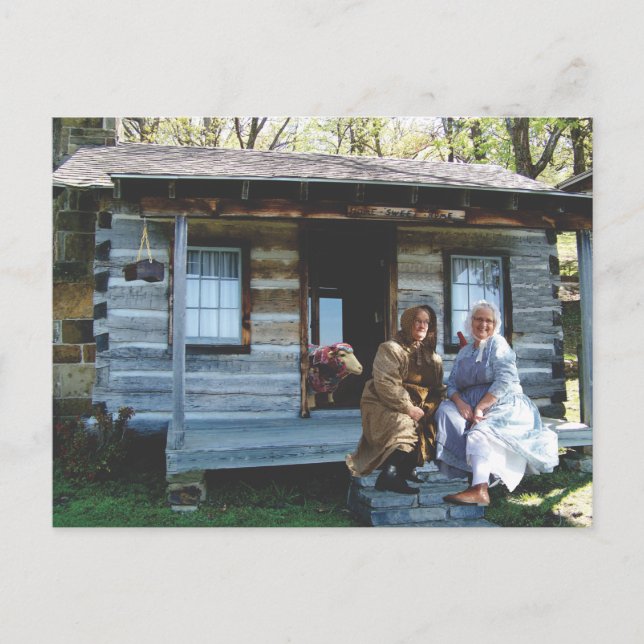 Har-Ber Village pioneras mujeres postales (Anverso)