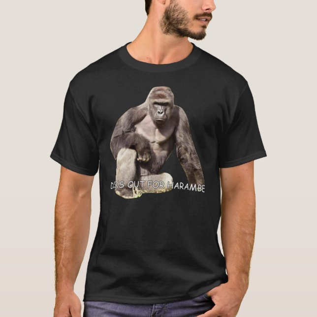 Harambe - Camiseta Esencial (Anverso)