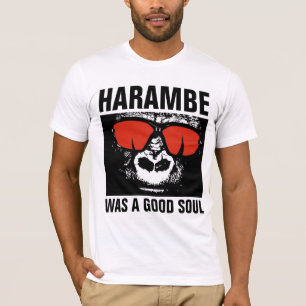 HARAMBE Gorilla ERA UNA BUENA Camiseta DE ALMA