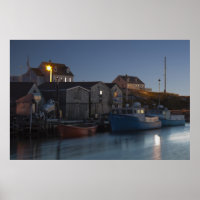Harbour at Peggy's Cove impresión de arte fino