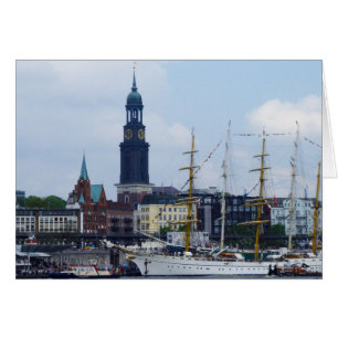Harbour de Hamburgo Hafen Michel Deutschland Schif