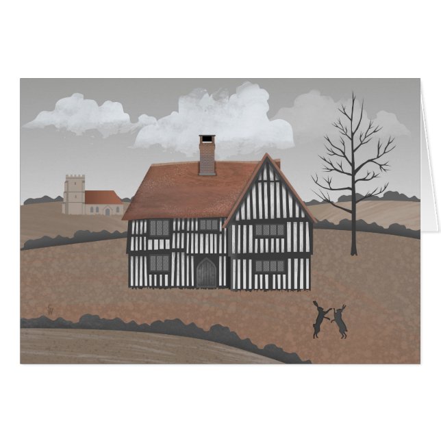 Hare House Card (Anverso (Horizontal))
