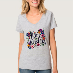 HareKrishna-d.n.1- de MaayaPrints, camiseta femeni