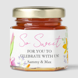 Harina Floral Honey Jar Favores