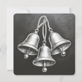 Hark, cómo las campanas: Tarjeta de Navidades Mini