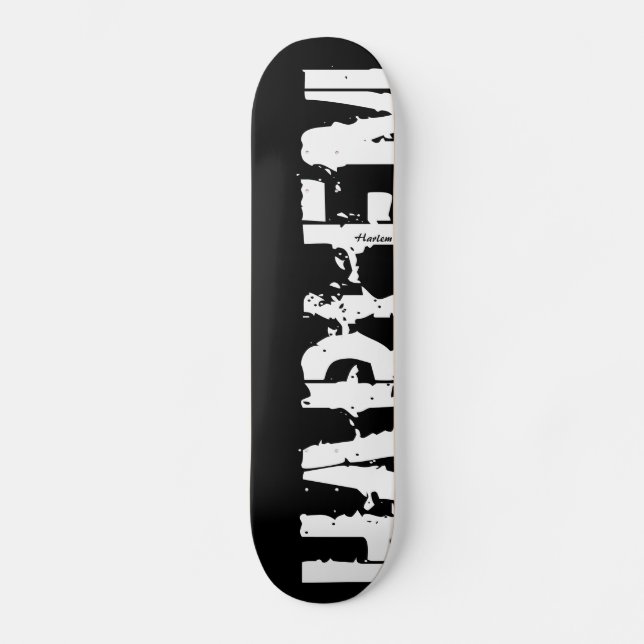 Harlem - Estilo urbano - Skateboard (Anverso)