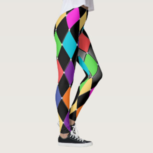 Harlequin 2 Pop Fashion Leggings