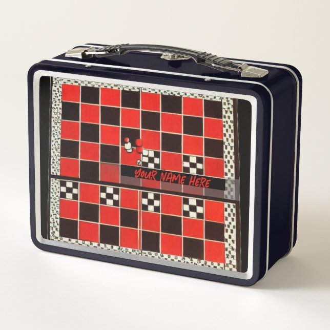Harlequin Chess Board Personalizado (Reverso)