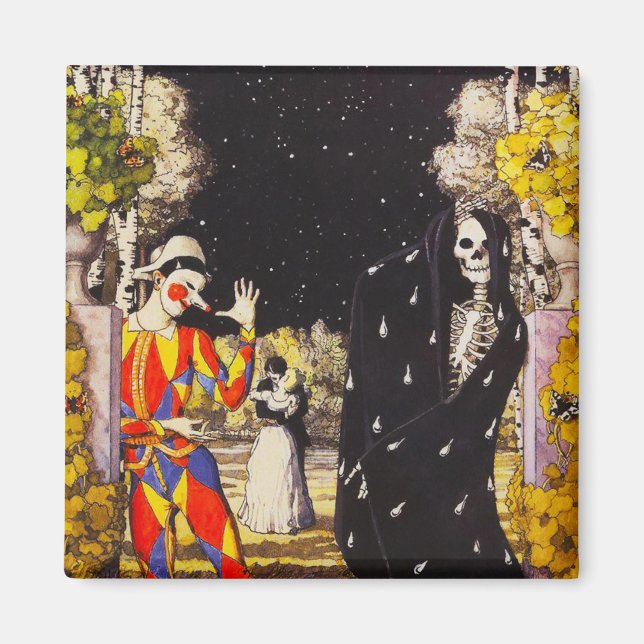 Harlequin y el imán de la muerte (Frente)