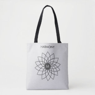 Harmony Mandala en bolsa de tocador de color plate
