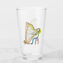 Harp Playing Stickman