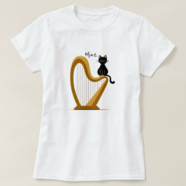 Harp y Cat Design camiseta larga